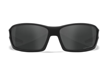 Image of Wiley X WX Rebel Sunglasses, Matte Black Frame, Alt Grey Lens, ACREB08ALT