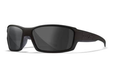Image of Wiley X WX Rebel Sunglasses, Matte Black Frame, Grey Lens, ACREB01ALT