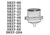 Ace Glass Laboratory Glassware and Equipment 11MM Nylon Adapter 5837-06