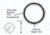 Ace Glass Laboratory Glassware and Equipment -125 Capfe O-RINGS 7855-872