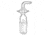 Ace Glass Laboratory Glassware and Equipment 14/20 Adapter Bleed 9081-21