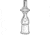 Ace Glass Laboratory Glassware and Equipment 14/35 Cap W/STOPCOCK 7797-07