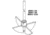 Ace Glass Laboratory Glassware and Equipment 178MM Tef Paddle Agitator 8091-36
