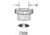Ace Glass Laboratory Glassware and Equipment 18MM -112 Ptfe Bushing 7506-29