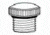 Ace Glass Laboratory Glassware and Equipment 18MM Nylon Plug 5845-12