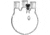 Ace Glass Laboratory Glassware and Equipment 1L 24/40-24/40 Flask 6954-77