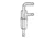 Ace Glass Laboratory Glassware and Equipment 24/40 Adapt Vac Take Off 5193-08