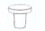 Ace Glass Laboratory Glassware and Equipment 24/40 Locktight Stopper 8267-19
