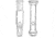 Ace Glass Laboratory Glassware and Equipment 29/42 Adapter Strt Conn 5035-15