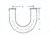 Ace Glass Laboratory Glassware and Equipment 2IN U Bend 8849-11