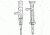 Ace Glass Laboratory Glassware and Equipment 35/25 Adapter Gas Inlet 5190-35