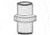 Ace Glass Laboratory Glassware and Equipment 50MM Ptfe Coupling 5841-52