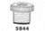 Ace Glass Laboratory Glassware and Equipment 7MM 1/8 Ptfe Adapter 5844-58