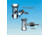 Ace Glass Laboratory Glassware And Equipment Adapter Purge 2mm Valve 3953-05, Unit EA