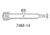 Ace Glass Laboratory Glassware and Equipment Manifold 50MM 120'' 5PORTS 7488-15-120-5