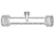 Ace Glass Laboratory Glassware and Equipment Mnfd 50MM 24''LG 2-7THDS 7488-35-24-2