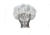VWR Vwr Bouffant 21 Lf Wht Cs1000 89107-768, Unit CS