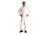 VWR Vwr Coverall Boots Pvc 2x Cs25 IC106SWH2XVD, Unit CS