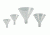 VWR Vwr Funnel Pwdr Pp 100mm Pk6 650030, Unit PK