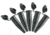 Argos Black Microtube 1.5 PK500 T7100 BK