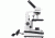 Barska 40x, 100x, 400x Monocular Compound Microscope, White, Medium AY13072