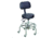 Bio Fit Cushioned Stools with Chrome-Plated Finish, BioFit 1L41-C-EHLSR Desk Height