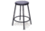 Bio Fit Steel Lab Stool 24INSILVERVEIN AJ24-05