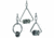 Bio-Serv Rattle W/CHAIN Round 3IN S/S K3311-C