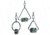 Bio-Serv Rattle W/CHAIN Triangle 5IN Ss K3302-C