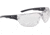 Bolle Ness+ Safety Spectacles Pc Clear Platinum Pc Tpr Rimless - NESSPSI