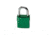 Brady Worldwide Alum Padlock 1 Kd Green PK6 51362