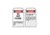 Brady Worldwide B851 5.75HX3 BK/RD/WH L/O PK25 50265
