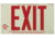 Brady Worldwide Exit Sign Unframd Bradyglo Rd 87807