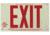 Brady Worldwide Exit Sign Unfrmd Bradyglo Grn 87808