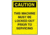 Brady Worldwide Magnetic Sign Caution This 66003