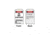 Brady Worldwide Tag 5.75X3 Do Not Enrgize PK25 50258