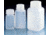BrandTech Square Laboratory Bottles, Low-Density Polyethylene, Wide Mouth, BrandTech V92789