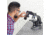 Carson 40x-1600x Table Top Microscope w/Universal Smartphone Adapter for Microscopes, Black/Gray, MS-160SP