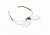 Carson Magnifying Safety Glasses Scratch-Resistant Poly Carbonate Lenses, Clear, 2.5 diopter vm-20