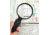 Carson MagniView 2x Hand Magnifier with 4.5x Spot Lens, Black DS-36
