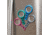 Carson Optical MagnetMag Handheld Magnifier w/ Magnetic Handle, Blue, Purple, Green, Gray, 2.3 in x 0.4 in x 4.6 in, DX-50AS