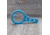 Carson Optical MagnetMag Handheld Magnifier w/ Magnetic Handle, Blue, Purple, Green, Gray, 2.3 in x 0.4 in x 4.6 in, DX-50AS