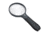 Carson SplitHandle 2x/3x Magnifying Glass, Black HF-11
