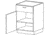 Case Systems Cab 1RDR 1DWR 362424 B3120362424