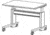 Case Systems E/CART 36X48 Ic Trespa 2 Shlf 33503-044