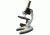 Cassini 100-400-900X Microscope and Case, Silver C-900M