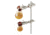 Chemglass Clamp LRG. 2-PRONG Swivel CG-9212-02