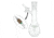 Chemglass Flask Reaction Valve 500ML AF-0520-27