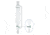 Chemglass Funnel 125ML 29/26 GRAD. Ad CG-1713-14
