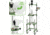 Chemglass Funnel Pp 14.1l 350top/80flang CG-1767-R814, Unit EA